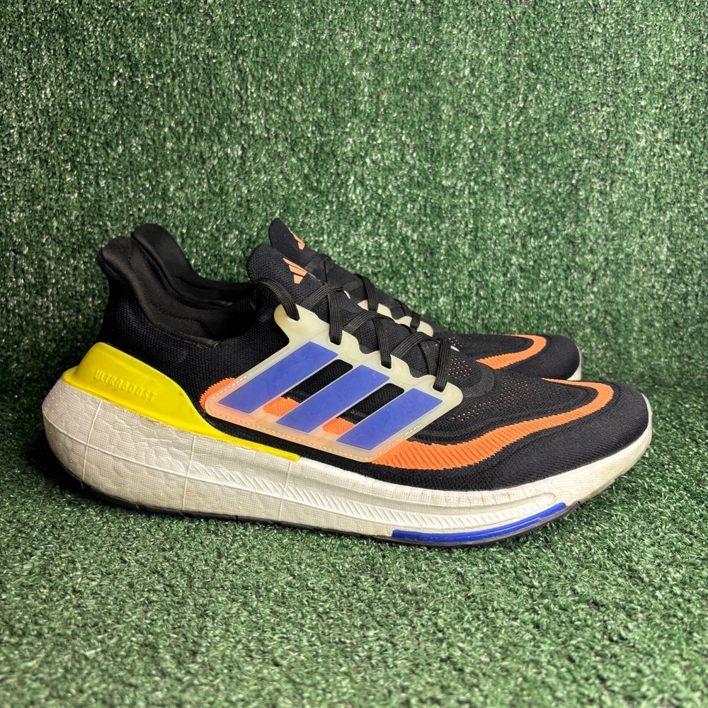 Adidas‎ Ultraboost Light Running Shoes Athletic Sporty Sneakers Black Mens Sz 13
